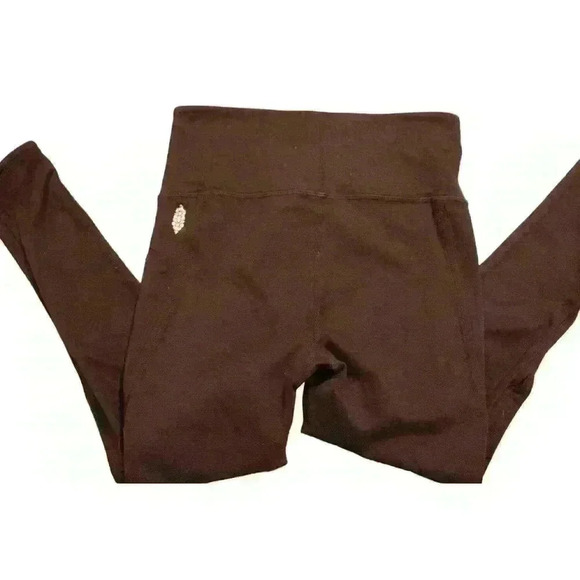 Free People Movement dark purple leggings size small - Picture 2 of 4